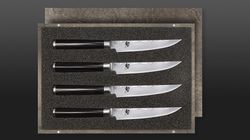 Pakka wood, steak knives set