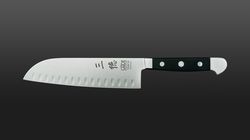Couteau à viande, Santoku alvéolé Alpha