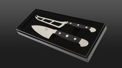 Güde Alpha synthetic handle, cheese knife set Alpha