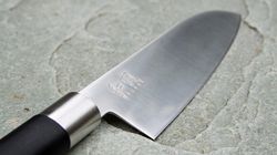Meat knife, Wasabi Santoku Kai
