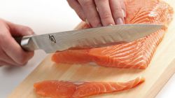 Coltello per carne, Coltello prosciutto affilatura alveolare