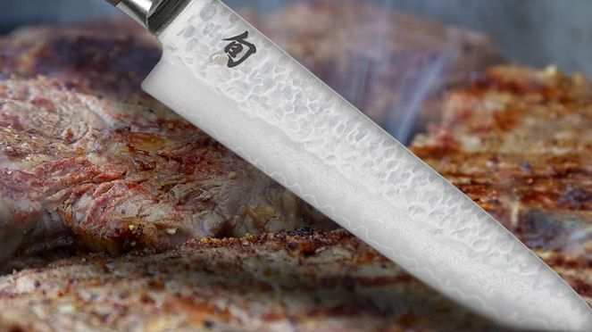 
                    Shun Premier Steakmesserset für mehr Fleischaroma