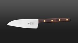 Windmühle kitchen knife walnut wood, K2 small chef's knife