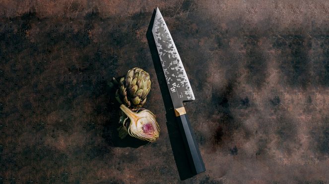 
                    Ensei Kiritsuke from Kai who invest a portion of the proceeds in supporting young chefs
