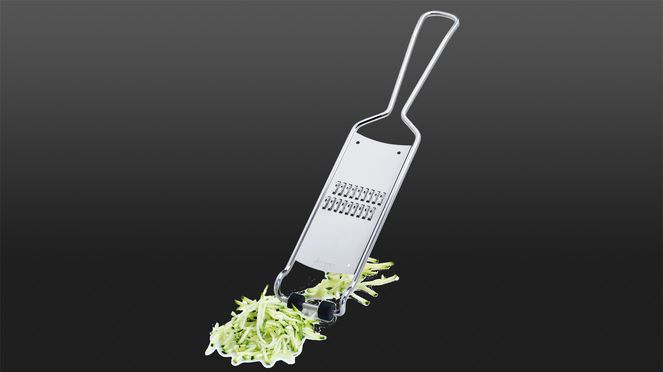 
                    Salads or rösti can be prepared perfectly with the julienne grater