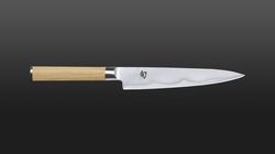 Pakka wood, Shun White Utility Knife