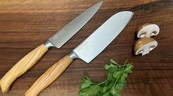Couteau à viande, Santoku Wok
