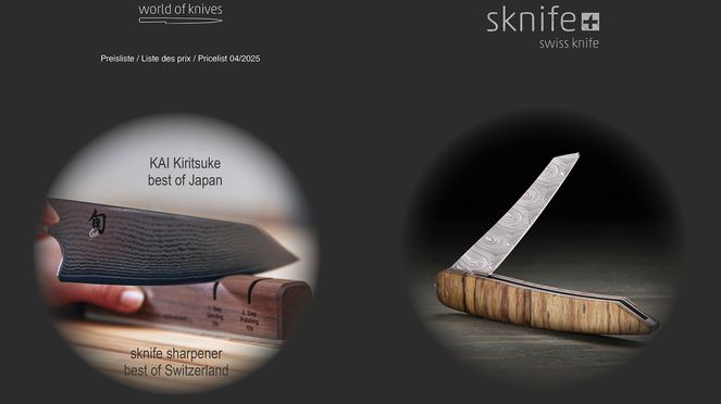 
                    CeCo welt-der-messer.ch & sknife ag Kataloge mit Preislisten