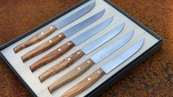 Steak and pizza knife set