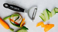 Gemüse Obst Messer, Profi Y-Schäler gerade Klinge