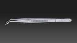 Meat knife, cranked, small tweezers