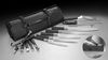 
                    Knife bag apprentice with Wasabi knives, sknife knife sharpener and kitchen utensils